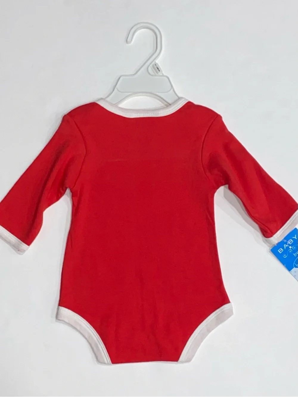 Bon Bébe Infant Boys 3-piece Santa Set: Bib, Bodysuit, Pants   3-6 Months ~Flaw~